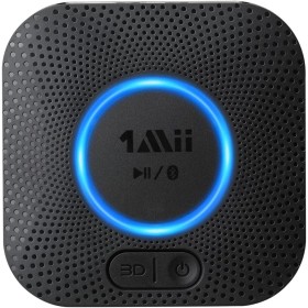 1Mii Receptor Bluetooth 5.1 HiFi, Adaptador Audio Inalámbrico con aptX Baja Latencia&HD, Salida RCA/AUX 3,5 mm Jack, 3D Surround