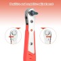 Mokaskaidj Destornillador Carraca 110mm, Mini Carraca Destornilladores Pequeños con 10 Puntas Unidad de 1/4 de Pulgada,