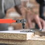 Mokaskaidj Destornillador Carraca 110mm, Mini Carraca Destornilladores Pequeños con 10 Puntas Unidad de 1/4 de Pulgada,