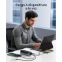 Baseus EnerGeek Power Bank 145W 20800 mAh, Bateria Externa Carga Rapida con 2X USB-C PD 3.0 100W MAX, Affichage Intelligent,
