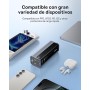 Baseus EnerGeek Power Bank 145W 20800 mAh, Bateria Externa Carga Rapida con 2X USB-C PD 3.0 100W MAX, Affichage Intelligent,