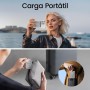 MANKIW Wireless PowerBank mag-Safe, 5000mAh Mini Magnetico Power Bank con PD 20W Ricarica Veloce, Magnetico Power Bank
