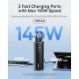 Baseus EnerGeek Power Bank 145W 20800 mAh, Bateria Externa Carga Rapida con 2X USB-C PD 3.0 100W MAX, Affichage Intelligent,