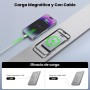 MANKIW Wireless PowerBank mag-Safe, 5000mAh Mini Magnetico Power Bank con PD 20W Ricarica Veloce, Magnetico Power Bank