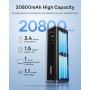 Baseus EnerGeek Power Bank 145W 20800 mAh, Bateria Externa Carga Rapida con 2X USB-C PD 3.0 100W MAX, Affichage Intelligent,
