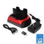 Base de disco duro universal IDE/SATA de 2,5 y 3,5: puertos serie y pa