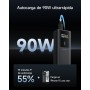 CUKTECH 10 Power Bank 100W,Cargador Portátil para Portátiles, Batería Externa 10000mAh USB-C Pantalla TFT Inteligente, Carga
