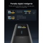CUKTECH 10 Power Bank 100W,Cargador Portátil para Portátiles, Batería Externa 10000mAh USB-C Pantalla TFT Inteligente, Carga