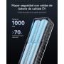 CUKTECH 10 Power Bank 100W,Cargador Portátil para Portátiles, Batería Externa 10000mAh USB-C Pantalla TFT Inteligente, Carga