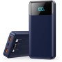 Power Bank 26800mAh Bateria Externa con 3 Cable Integrado, PD 25W QC4.0 Bateria Portatil Carga Rápida USB C Cargador Portátil
