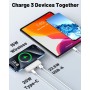 Yiisonger para Magsafe Power Bank, 10000mAh 22.5W PD Magnético Bateria Externa Carga Rapida, Inalámbrico Bateria Portátil