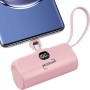 MOGGAM Mini Bateria Externa iPhone Portátil - Compatible con 16/15/14/14/13 y Más - Bateria Portatil iPhone 2 en 1 de 5000mAh -