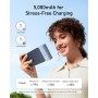 Anker Nano Power Bank, 5000 mAh Power Bank 22,5 W, Conector USB-C Plegable, Compatible con iPhone 16/15, Samsung S22/23 Serie,
