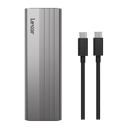 Lexar-carcasa de disco duro móvil, carcasa de SSD M.2, USB 3,2 Gen 2, 