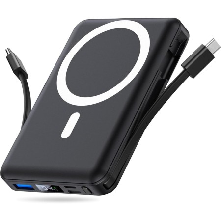 Yiisonger Power Bank Magnético 10000mAh, para Magsafe Powerbank Bateria Externa Carga Rapida, Cargador Portátil Inalámbrico