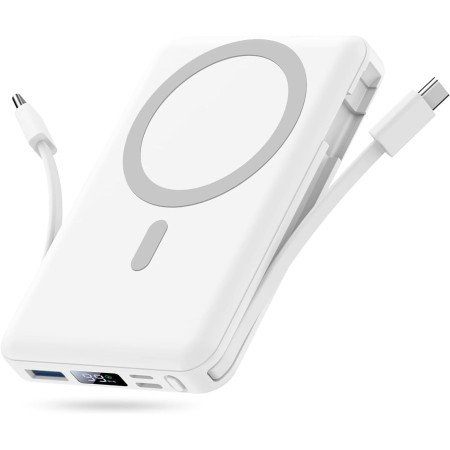 Yiisonger Power Bank Magnético 10000mAh, para Magsafe Powerbank Bateria Externa Carga Rapida, Cargador Portátil Inalámbrico