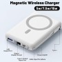 Yiisonger Power Bank Magnético 10000mAh, para Magsafe Powerbank Bateria Externa Carga Rapida, Cargador Portátil Inalámbrico