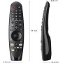 Magic Mando para LG-Smart-TV Mando a Distancia,Universal para Original AKB75855501 MR19BA MR20GA MR21GA MR22GA MR23GA,con
