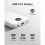 Bateria Externa Carga Rapida 10000mAh, Mini Power Bank 22.5W VEEKTOMX Bateria Portatil, PD 3.0 y QC 3.0, Compacto y Ligero