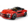 LEGO City Deportivo Rojo Coche de Juguete con Minifigura, Juguetes Montessori con Vehículo Superdeportivo Coleccionable, Regalo