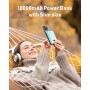 Bateria Externa Carga Rapida 10000mAh, Mini Power Bank 22.5W VEEKTOMX Bateria Portatil, PD 3.0 y QC 3.0, Compacto y Ligero