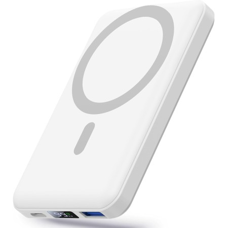 Yiisonger para Magsafe Powerbank, 10000mAh Magnético Bateria Externa Carga Rapida, 22.5W Bateria Portatil, Inalámbrico Power