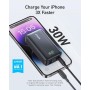 Anker Power Bank, 533 (PowerCore 30W) con Salida PD 30W MAX, Cargador portátil Power IQ 3.0, batería de 10.000mAh para iPhone