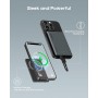 Power Bank Magsafe 5000mAh, KUULAA Thinly 0.28in Bateria Externa Carga Rapida USB C PD20W Cargador Portatil Power Bank Magnetico