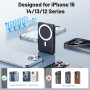 AOGUERBE mag-Safe Power Bank 10000mAh, Bateria Externa Magnético, Inalambrica Cargador portatil Carga Rapida PD 22.5W Pantalla