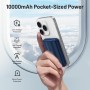 AOGUERBE mag-Safe Power Bank 10000mAh, Bateria Externa Magnético, Inalambrica Cargador portatil Carga Rapida PD 22.5W Pantalla