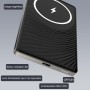 Power Bank 5000mAh, Cargador Portátil QC 3.0 PD 20W USB C Entrada&Salida Carga Rapida, Magnético Bateria Externa Inalámbrico con