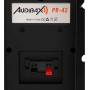 Audibax Pícolo PR-42W Altavoces Estantería HiFi y Sonorización Blancos + Soportes Pared