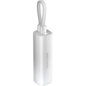 VENTION Mini Power Bank 5000 mAh con cavo USB C & Lightning PD 20 W Colorato Power Bank Piccola Ricarica Rapida con Display LED,