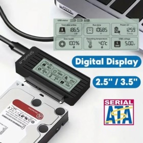 Cable convertidor adaptador USB a SATA, convertidor USB 3,2 3,0 a SATA