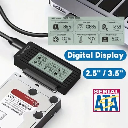 Cable convertidor adaptador USB a SATA, convertidor USB 3,2 3,0 a SATA