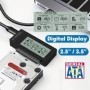 Cable convertidor adaptador USB a SATA, convertidor USB 3,2 3,0 a SATA