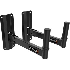 Audibax Neo 40 - Pareja de Soportes de Pared para Altavoces - Soportes para Altavoces Inclinables Universales - Vaso de 35 mm -