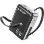 SEANCHEER 10000mAh Bateria Externa con Carga Rápida de PD 22,5W, Cable USB-C Retráctil de 72cm, Puerto USB-C de Entrada y