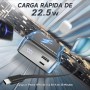 SEANCHEER 10000mAh Bateria Externa con Carga Rápida de PD 22,5W, Cable USB-C Retráctil de 72cm, Puerto USB-C de Entrada y