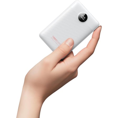 Mini Power Bank 10000mAh, Bateria Externa Carga Rapida, 22.5W VEEKTOMX Bateria Portatil, PD 3.0 y QC 3.0, Compacto y Ligero