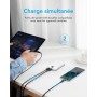 Mini Power Bank 10000mAh, Bateria Externa Carga Rapida, 22.5W VEEKTOMX Bateria Portatil, PD 3.0 y QC 3.0, Compacto y Ligero