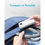 Mini Power Bank 10000mAh, Bateria Externa Carga Rapida, 22.5W VEEKTOMX Bateria Portatil, PD 3.0 y QC 3.0, Compacto y Ligero
