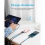 Mini Power Bank 10000mAh, Bateria Externa Carga Rapida, 22.5W VEEKTOMX Bateria Portatil, PD 3.0 y QC 3.0, Compacto y Ligero