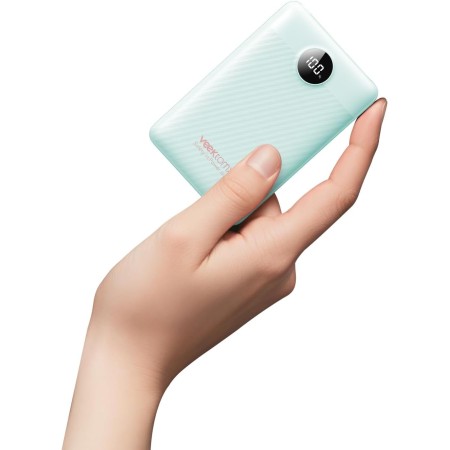 Mini Power Bank 10000mAh, Bateria Externa Carga Rapida, 22.5W VEEKTOMX Bateria Portatil, PD 3.0 y QC 3.0, Compacto y Ligero