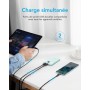 Mini Power Bank 10000mAh, Bateria Externa Carga Rapida, 22.5W VEEKTOMX Bateria Portatil, PD 3.0 y QC 3.0, Compacto y Ligero