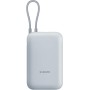 Xiaomi Power Bank 10000Mah Integrated Cable - Bateria Externa Carga Rápida | Cargador Portátil Inalámbrico USB-C y USB-A para