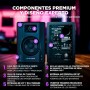 M-Audio BX3 Pair - Par de Monitores de estudio, Altavoces para PC de sobremesa de 120 W para videojuegos, producción musical,