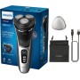 Philips Serie 3000 Afeitadora Eléctrica Hombre, Máquina de Afeitar Barba con Cortapatillas, 27 cuchillas, Cuida la piel, 60min