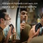 Philips Serie 3000 Afeitadora Eléctrica Hombre, Máquina de Afeitar Barba con Cortapatillas, 27 cuchillas, Cuida la piel, 60min