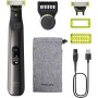 Philips OneBlade Pro 360 Auténtico Barbero, afeitadora y recortadora eléctrica facial y corporal, 2x 360 cuchillas, 1x peine de